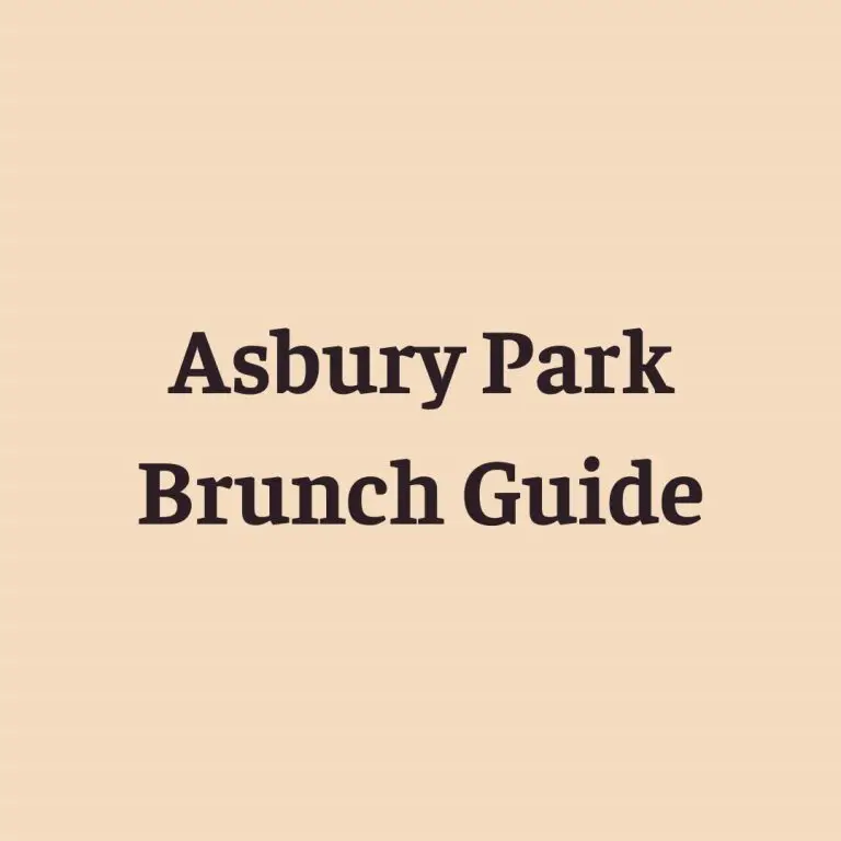 Asbury Park Brunch Guide